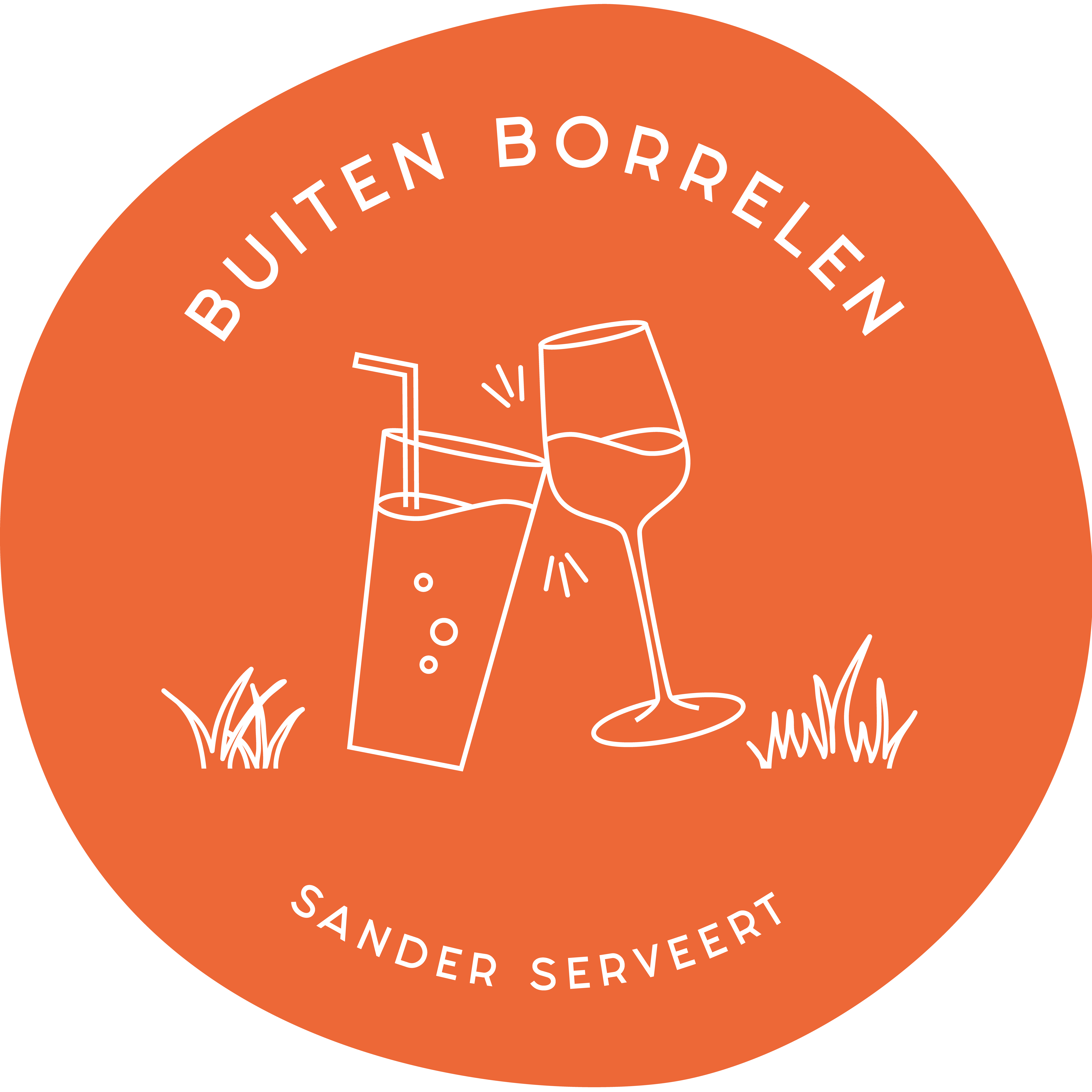 Buiten borrelen